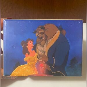 90s Vintage Walt Disney Beauty and The Beast Music Jewelry Box Great Condition